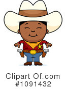 Cowboy Clipart #1091432 by Cory Thoman