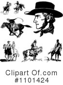 Cowboy Clipart #1101424 by BestVector