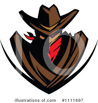 Royalty-Free (RF) Cowboy Clipart Illustration by Chromaco - Stock Sample #1111697