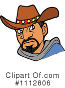 Cowboy Clipart #1112806 by LaffToon