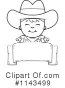 Cowboy Clipart #1143499 by Cory Thoman