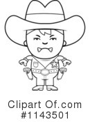 Cowboy Clipart #1143501 by Cory Thoman