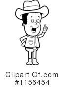 Cowboy Clipart #1156454 by Cory Thoman