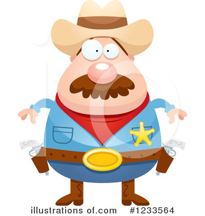 Sheriff Clipart #1233564 by Cory Thoman