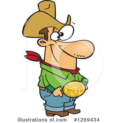 Cowboy Clipart #1269434 by toonaday