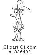 Cowboy Clipart #1336490 by toonaday