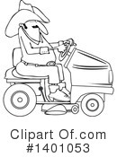 Cowboy Clipart #1401053 by djart