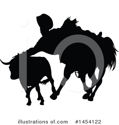 Bullfight Clipart #1454122 by Pushkin