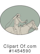 Cowboy Clipart #1454590 by patrimonio
