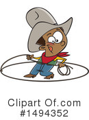 Cowboy Clipart #1494352 by toonaday