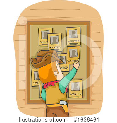 Royalty-Free (RF) Cowboy Clipart Illustration by BNP Design Studio - Stock Sample #1638461