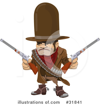 Western Clipart #31841 by AtStockIllustration