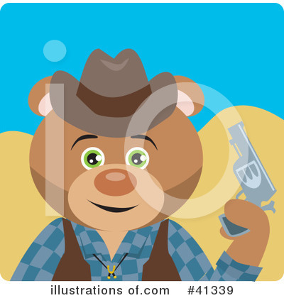 Bear Character Clipart #41339 by Dennis Holmes Designs