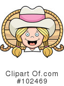 Cowgirl Clipart #102469 by Cory Thoman