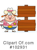 Cowgirl Clipart #102931 by Cory Thoman