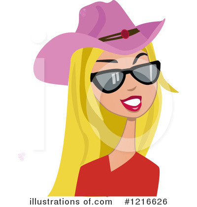 Cowgirl Hat Clipart #1216626 by peachidesigns