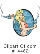 Cowgirl Clipart #14482 by Andy Nortnik
