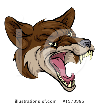 Coyote Clipart #1373395 by AtStockIllustration