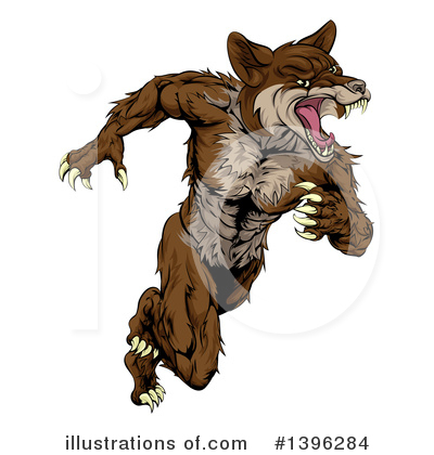 Royalty-Free (RF) Coyote Clipart Illustration by AtStockIllustration - Stock Sample #1396284