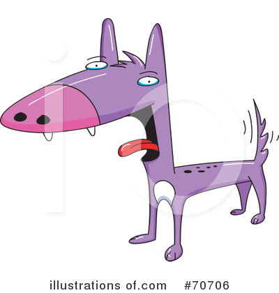 Royalty-Free (RF) Coyote Clipart Illustration by jtoons - Stock Sample #70706