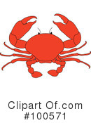 Crab Clipart #100571 by Pams Clipart