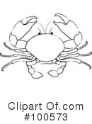 Crab Clipart #100573 by Pams Clipart