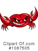Crab Clipart #1087505 by Vector Tradition SM