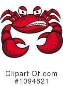 Crab Clipart #1094621 by Vector Tradition SM