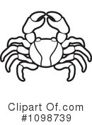 Crab Clipart #1098739 by Lal Perera