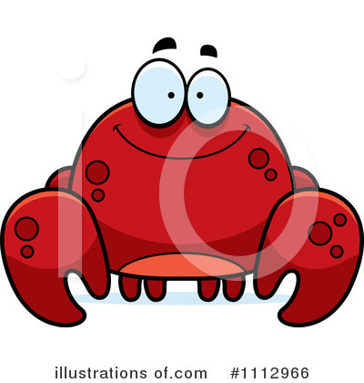 Royalty-Free (RF) Crab Clipart Illustration by Cory Thoman - Stock Sample #1112966
