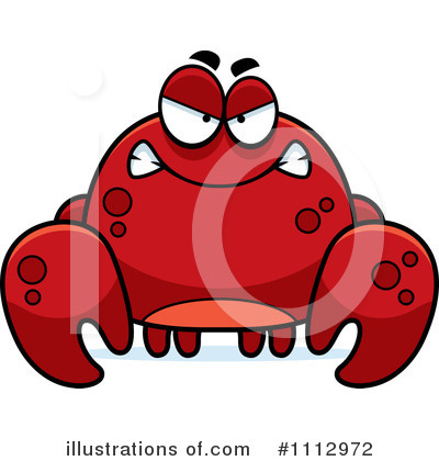 Royalty-Free (RF) Crab Clipart Illustration by Cory Thoman - Stock Sample #1112972