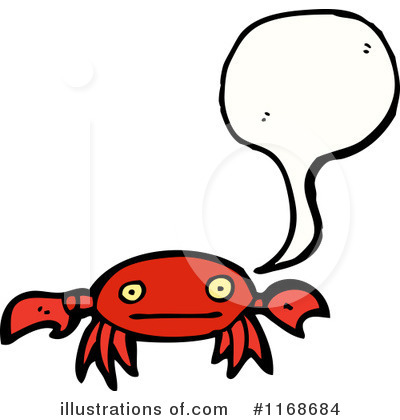 Royalty-Free (RF) Crab Clipart Illustration by lineartestpilot - Stock Sample #1168684