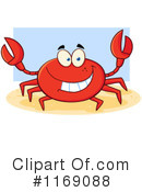Crab Clipart #1169088 by Hit Toon