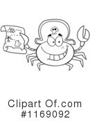 Crab Clipart #1169092 by Hit Toon