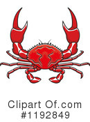 Crab Clipart #1192849 by Vector Tradition SM
