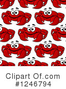 Crab Clipart #1246794 by Vector Tradition SM