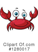 Crab Clipart #1280017 by Vector Tradition SM