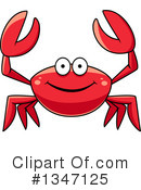 Crab Clipart #1347125 by Vector Tradition SM