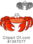 Crab Clipart #1367077 by Vector Tradition SM