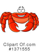 Crab Clipart #1371555 by Vector Tradition SM