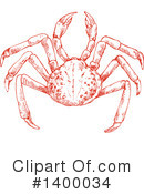 Crab Clipart #1400034 by Vector Tradition SM
