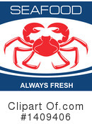 Crab Clipart #1409406 by Vector Tradition SM