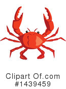 Crab Clipart #1439459 by Vector Tradition SM