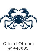 Crab Clipart #1448095 by Vector Tradition SM