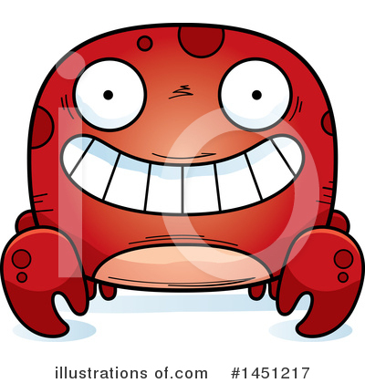 Royalty-Free (RF) Crab Clipart Illustration by Cory Thoman - Stock Sample #1451217