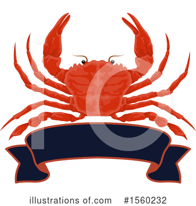 Crabs Clipart #1560232 by Vector Tradition SM