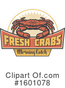 Crab Clipart #1601078 by Vector Tradition SM