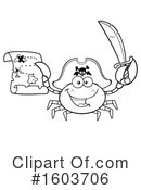 Crab Clipart #1603706 by Hit Toon