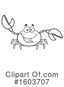 Crab Clipart #1603707 by Hit Toon