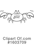 Crab Clipart #1603709 by Hit Toon